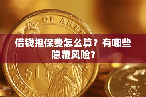 武汉借钱担保费怎么算？有哪些隐藏风险？