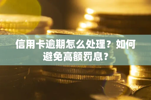 武汉信用卡逾期怎么处理？如何避免高额罚息？