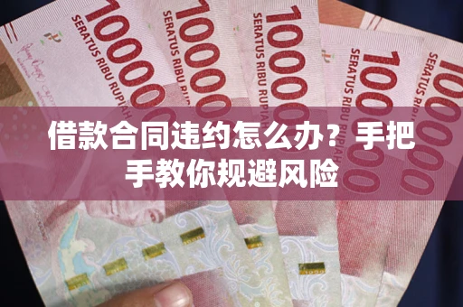 武汉借款合同违约怎么办？手把手教你规避风险