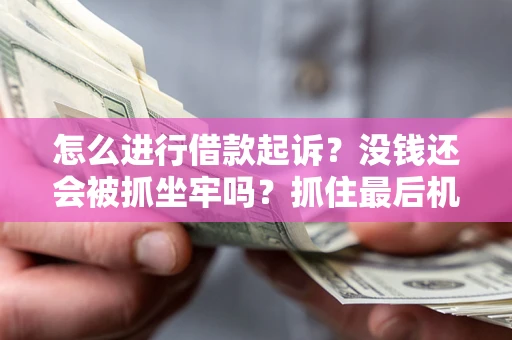 武汉怎么进行借款起诉？没钱还会被抓坐牢吗？抓住最后机会！
