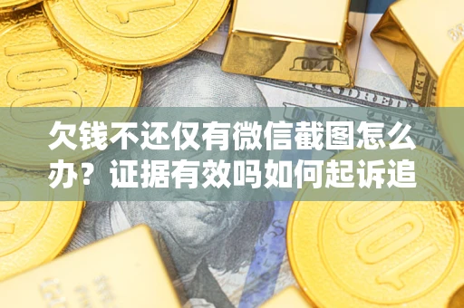 武汉欠钱不还仅有微信截图怎么办？证据有效吗如何起诉追回欠款？