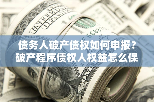 武汉债务人破产债权如何申报？破产程序债权人权益怎么保障？